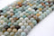 Amazonite Gemstone Beads, 8mm, Faceted